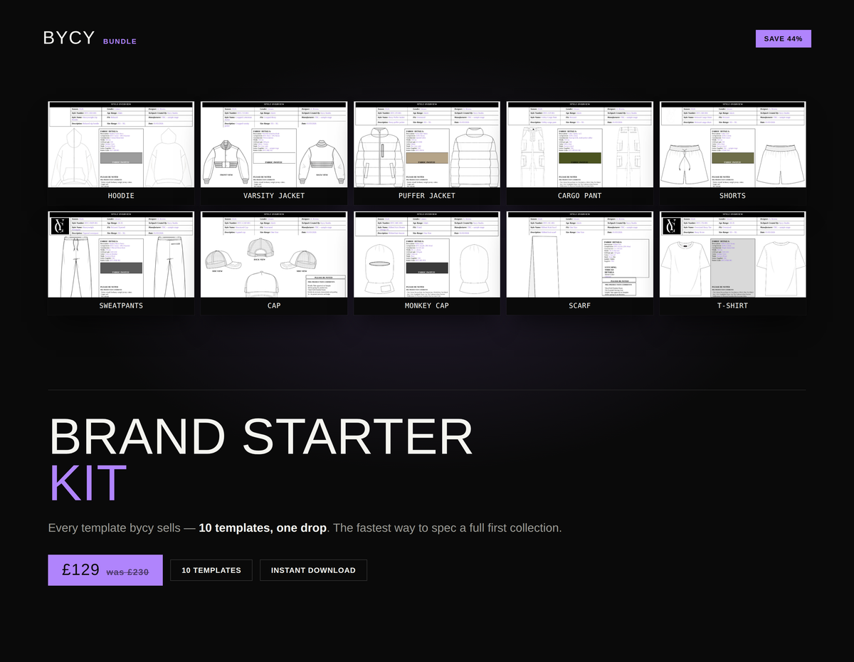 Brand Starter Kit — Full Collection