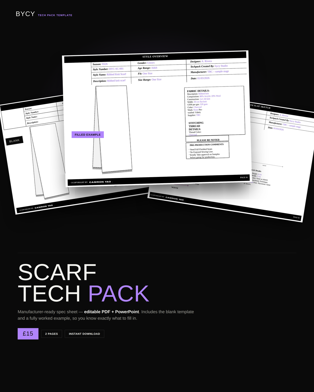 Scarf Tech Pack